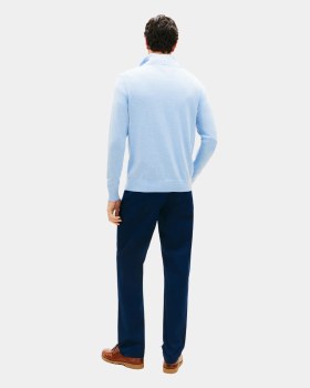 Essential Mock Knit Half Zip