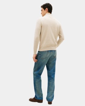 Essential Mock Knit Half Zip