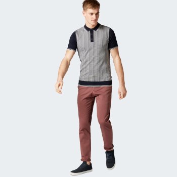 Remus Uomo Knit Polo Shirt