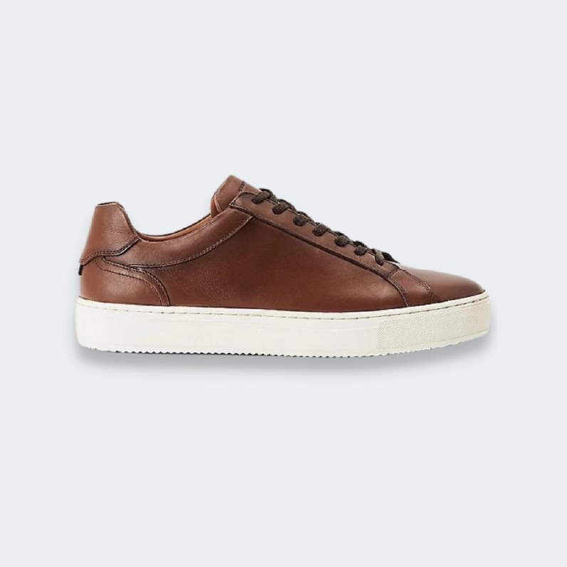 Tommy Hilfiger Premium Cupsole Leather Trainers
