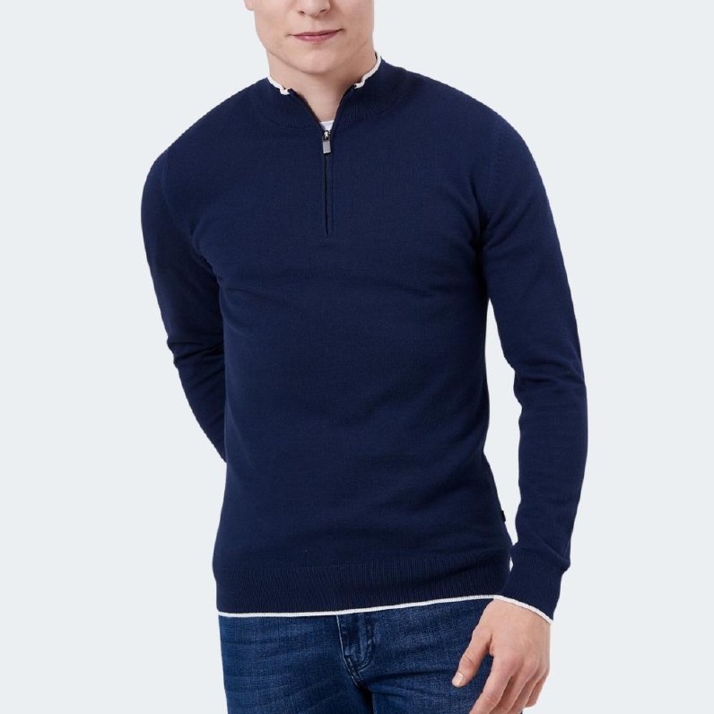 Remus Uomo Half-Zip Knit