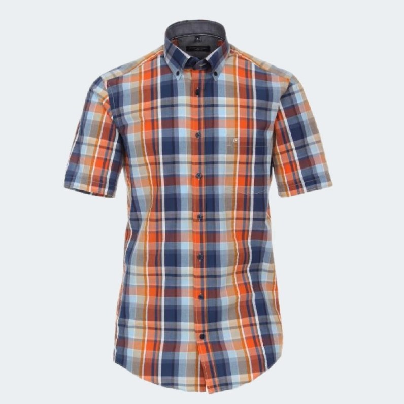 Casa Moda SS Checked Shirt