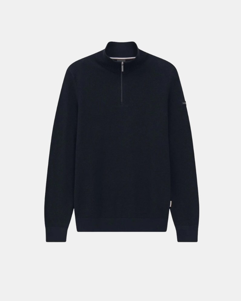 Troyer Knit Half Zip Jumper