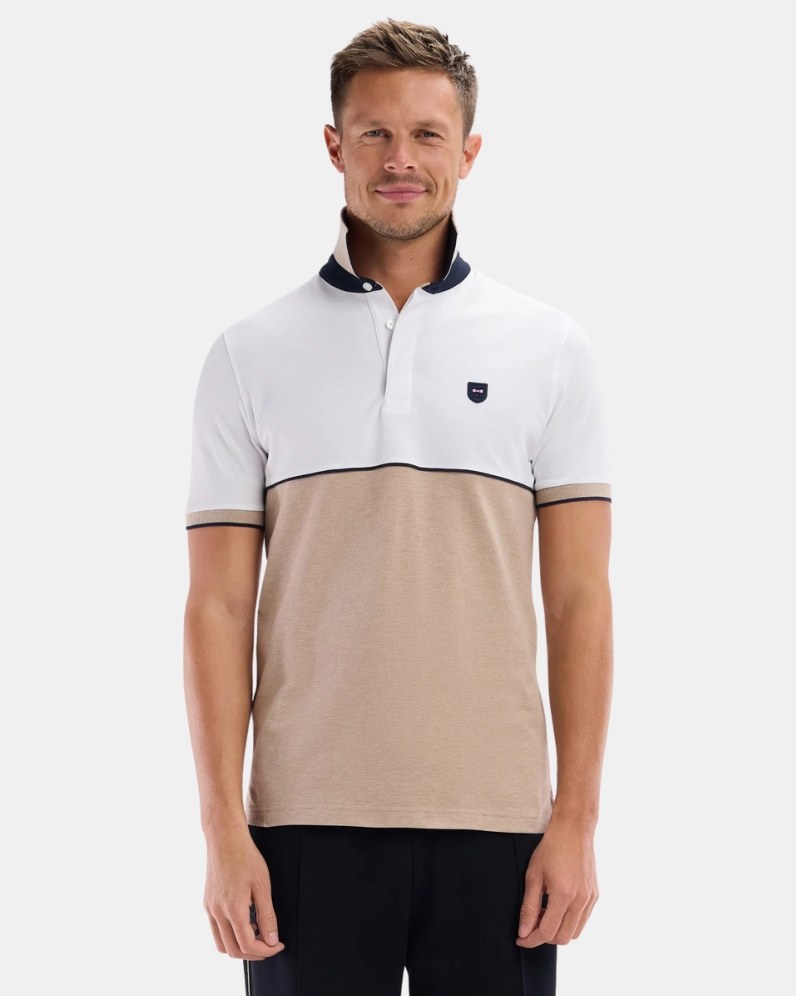 Colour Block Polo