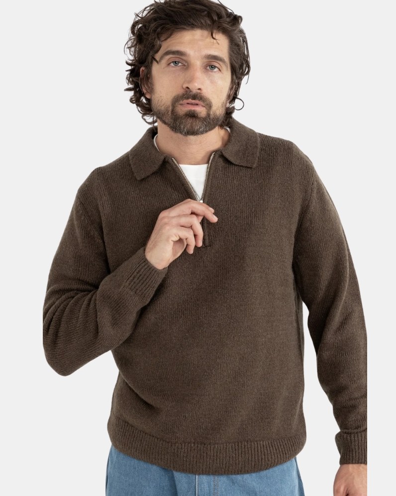 Quarter Zip Knit