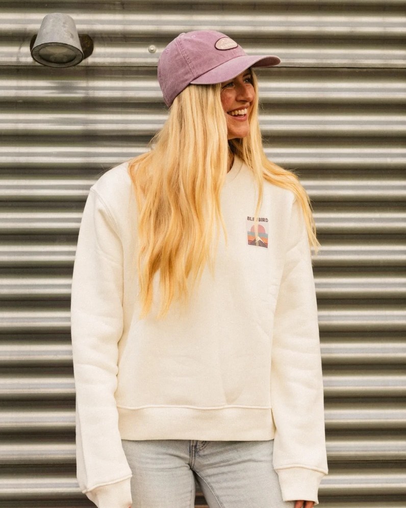 Everline Crop Crew Sweater