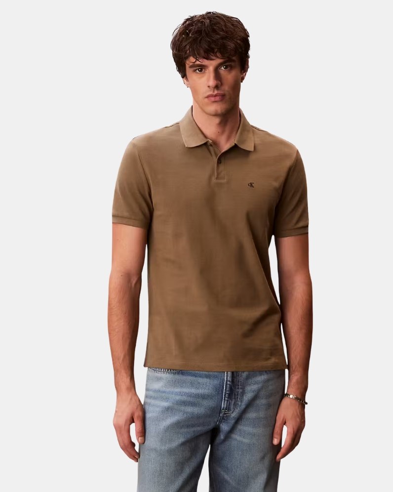 Monogram Pique Polo Shirt