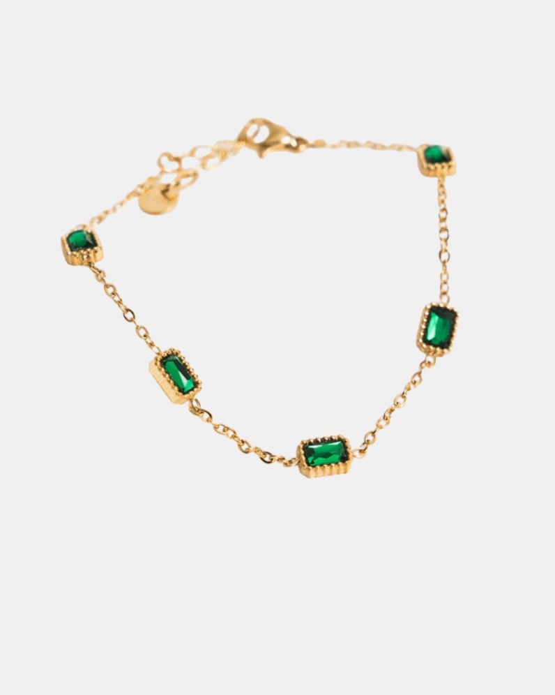 Irish Emerald Bracelet