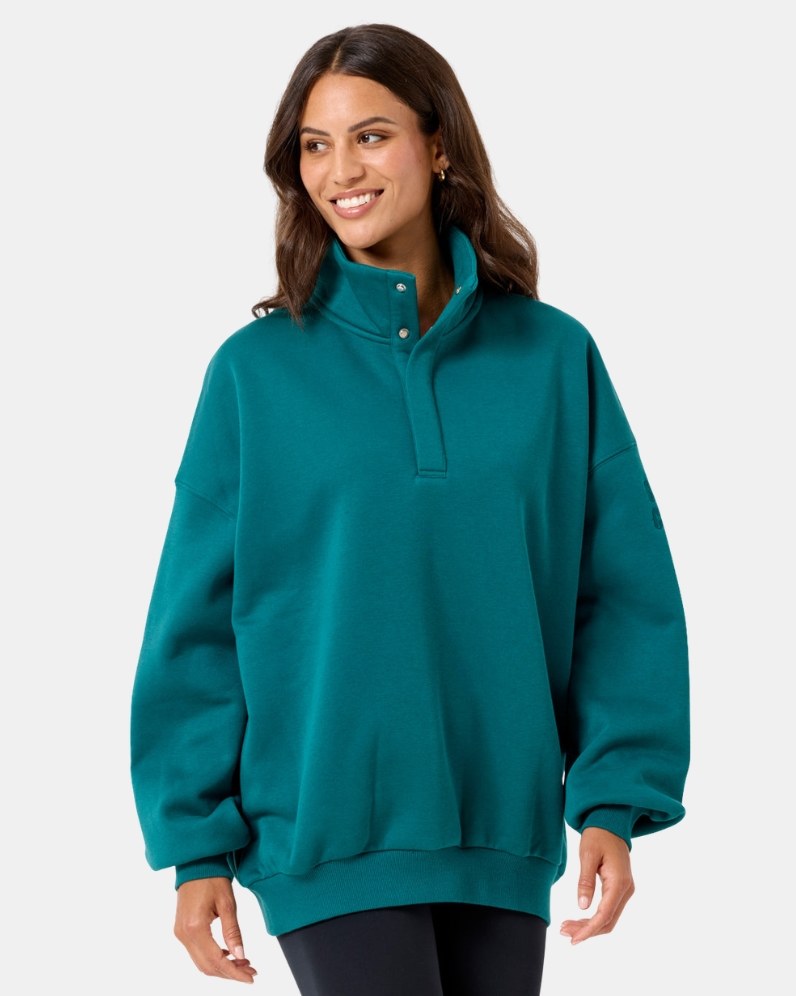 Kin Snap Collar Sweatshirt