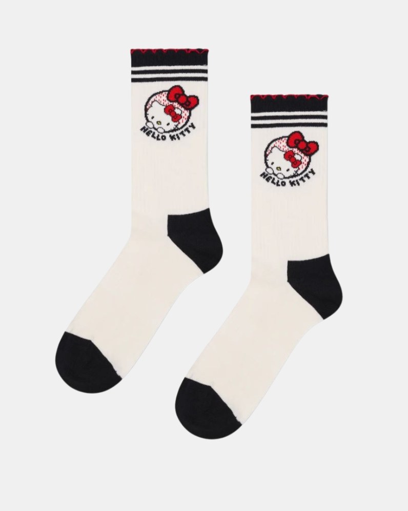 Hello Kitty Sneaker Socks