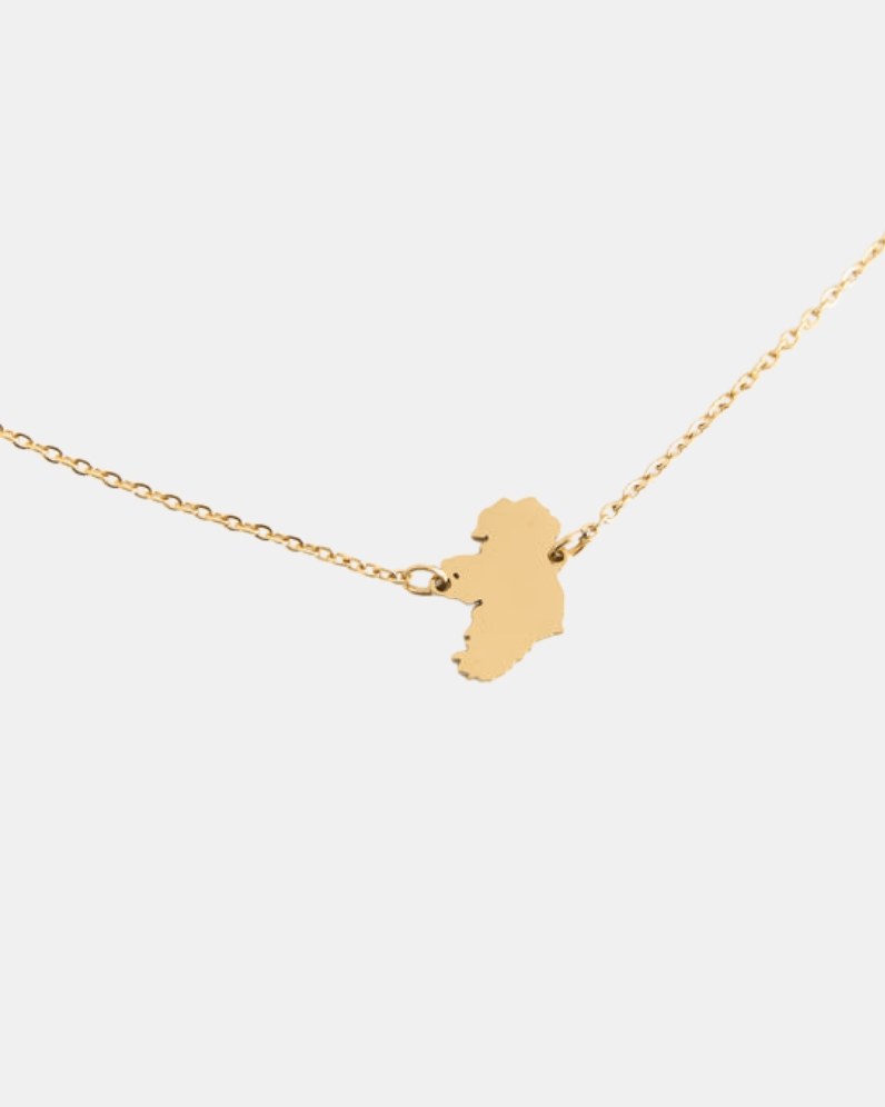 Ireland Map Necklace