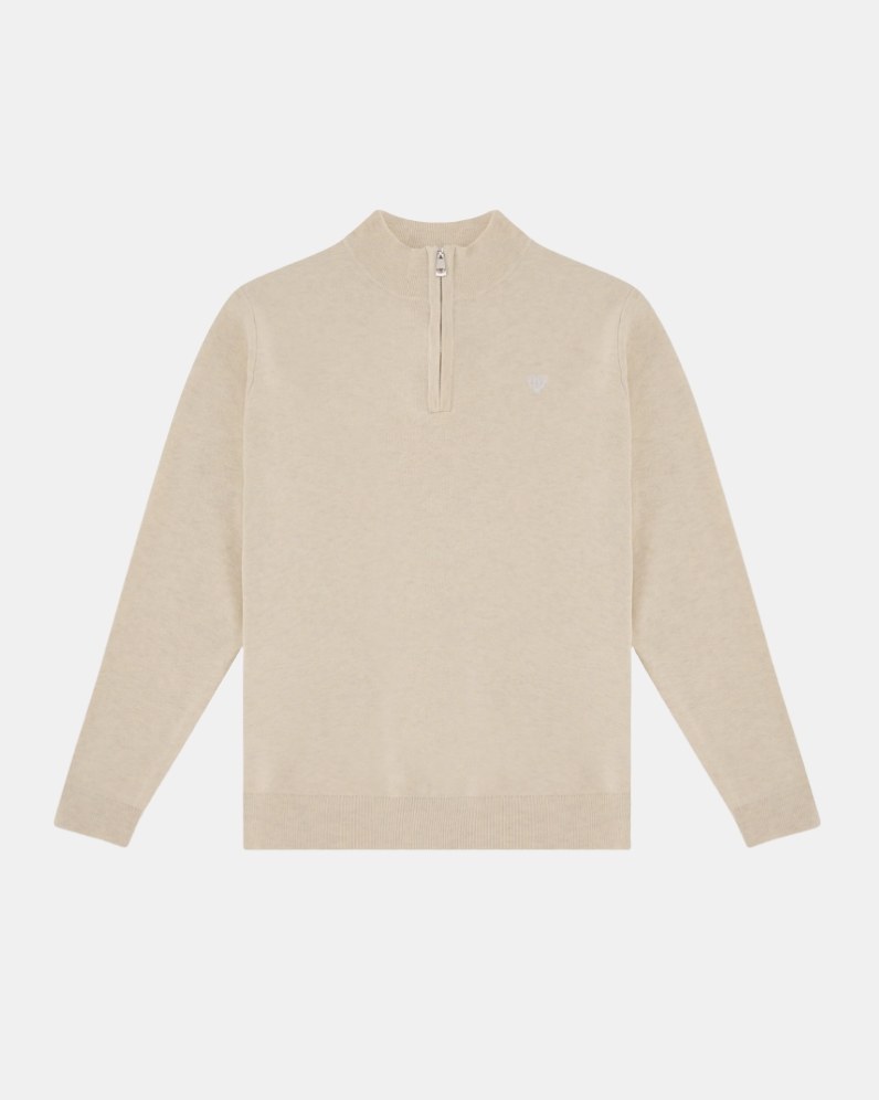 Knit Half Zip Jumper
