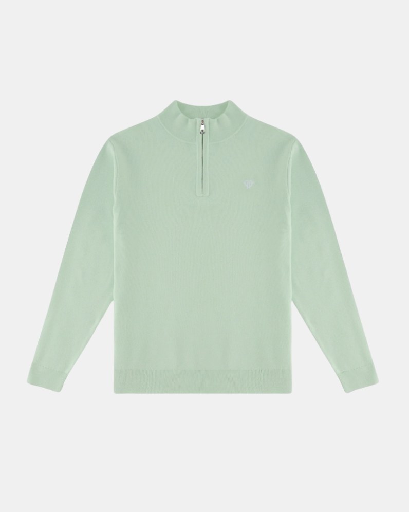 Knit Half Zip Jumper