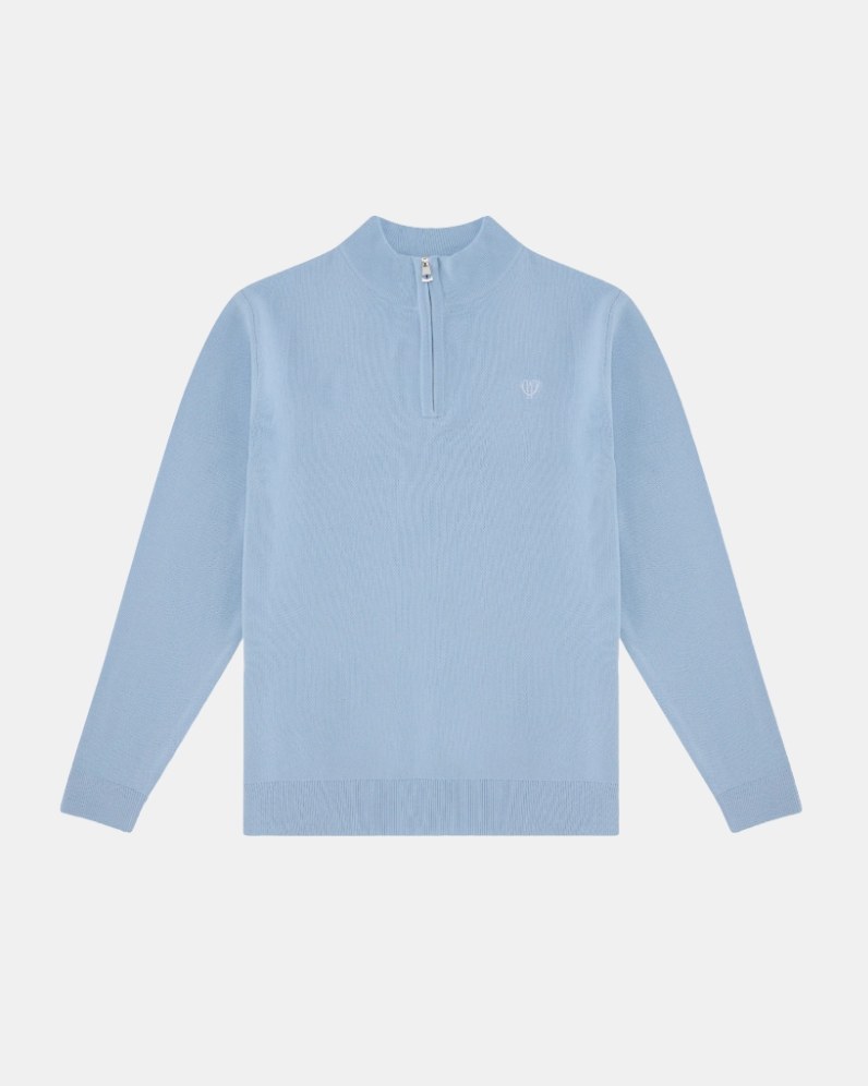 Knit Half Zip Jumper