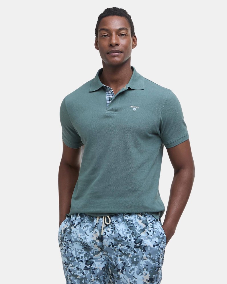 Tartan Pique Polo Shirt