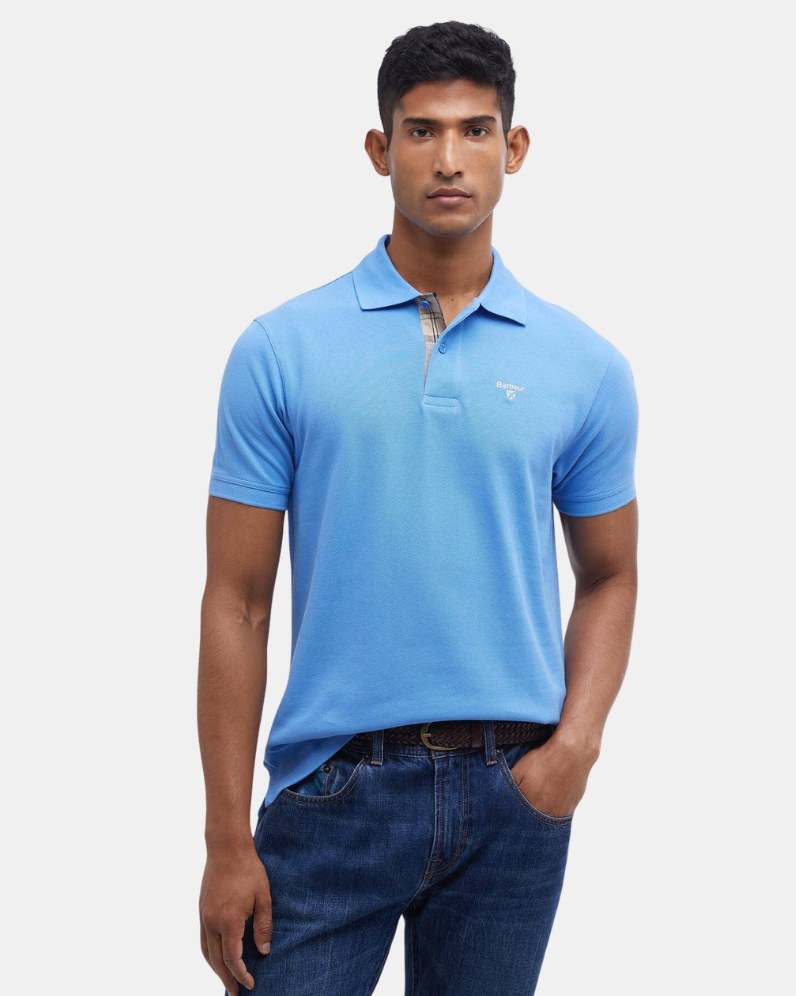 Tartan Pique Polo Shirt