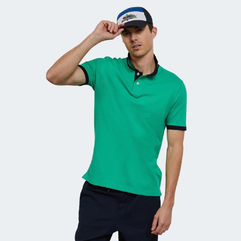 Eden Park Pima Pique Polo Shirt