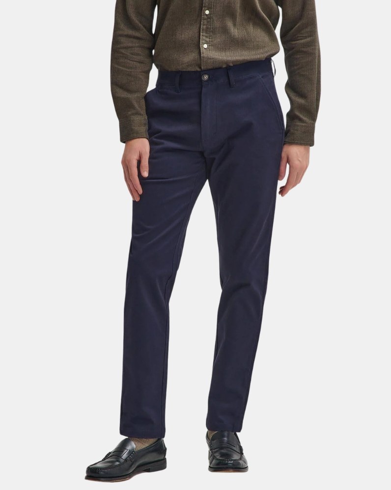 Suede Sateen Trousers