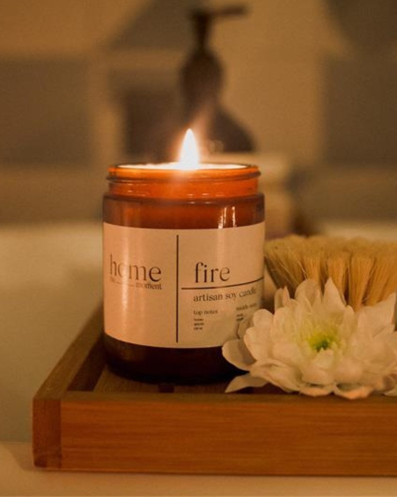 Fire 180ml Candle