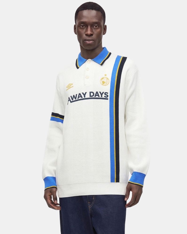 LS Knit Football Polo