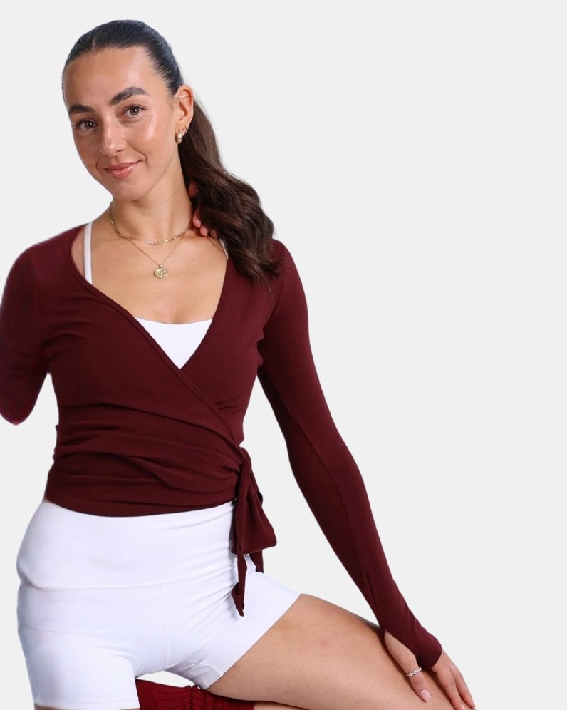 Ailínithe Wrap Top