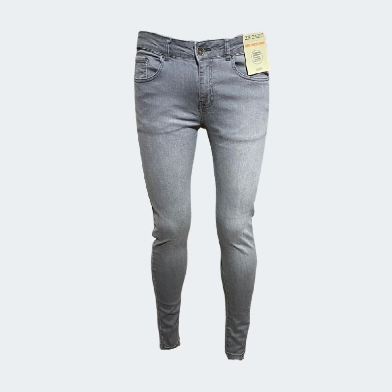 Enzo Super-Stretch Skinny Jeans