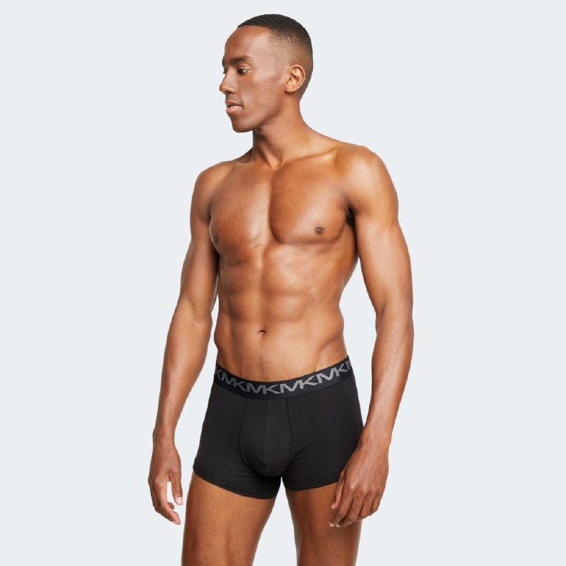 Michael Kors Stretch Factor 3 Pack Low Rise Briefs in Black for Men