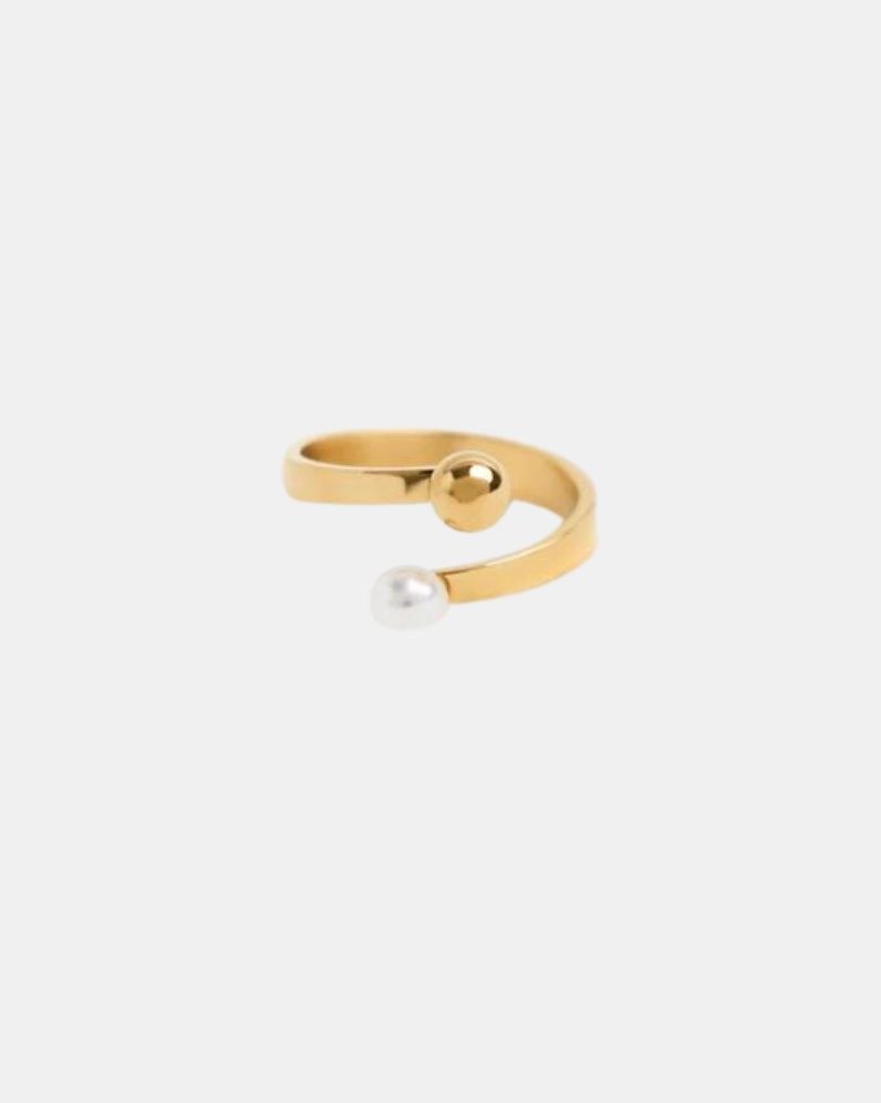 Pearl & Sphere Ring