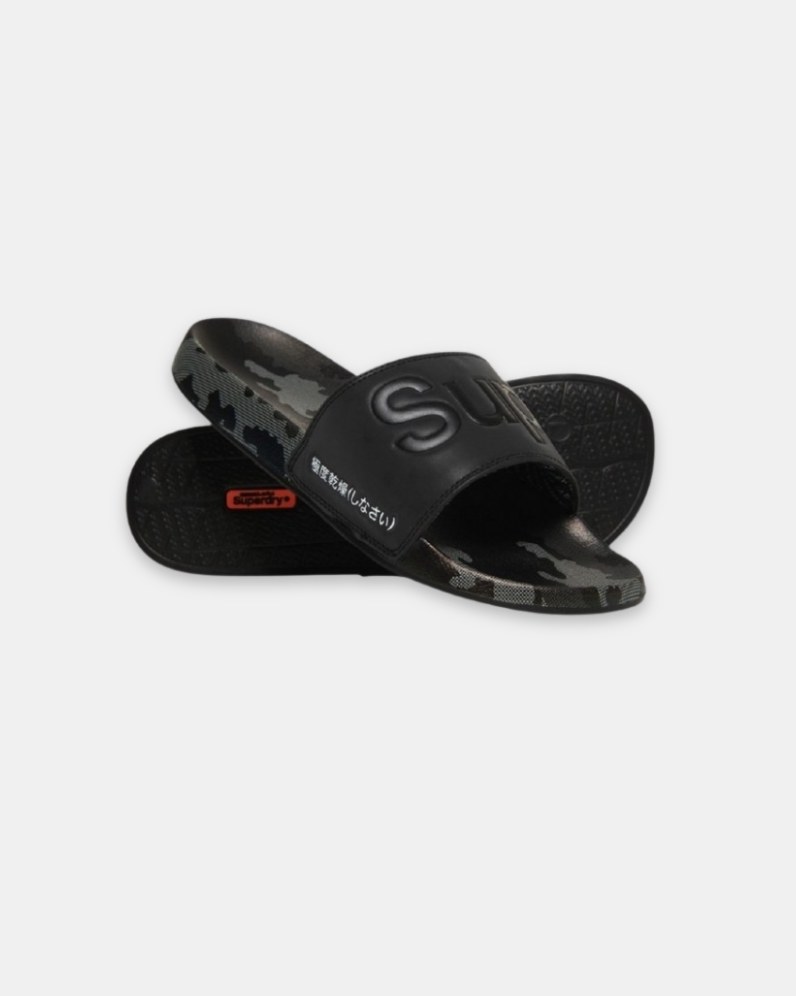 White on sale superdry sliders