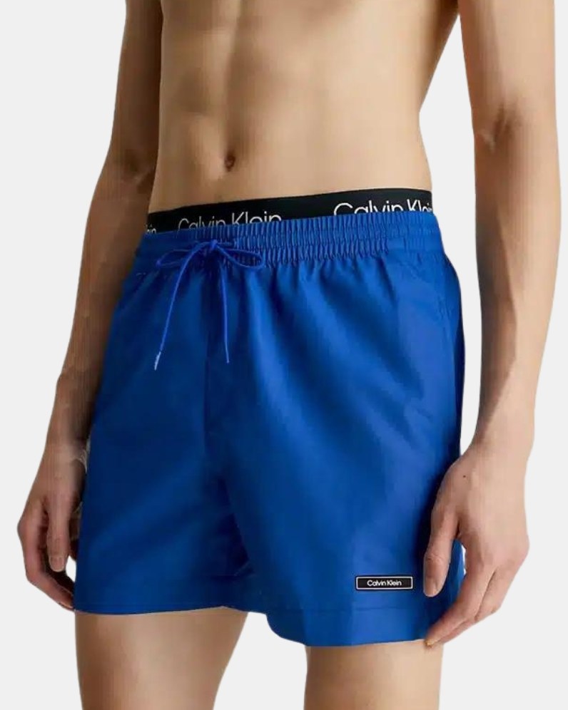 Calvin Klein Logo Waist Swim Shorts