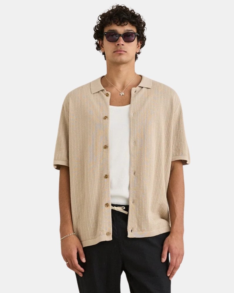 Textured Knit SS Shirt thumbnail