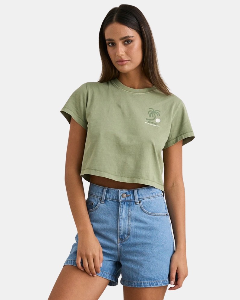 Island Crop Crew Tee thumbnail