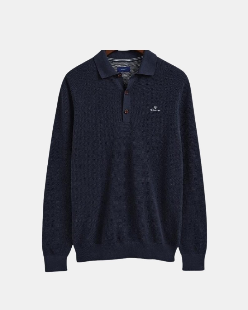 Gant Pique Polo Sweater thumbnail