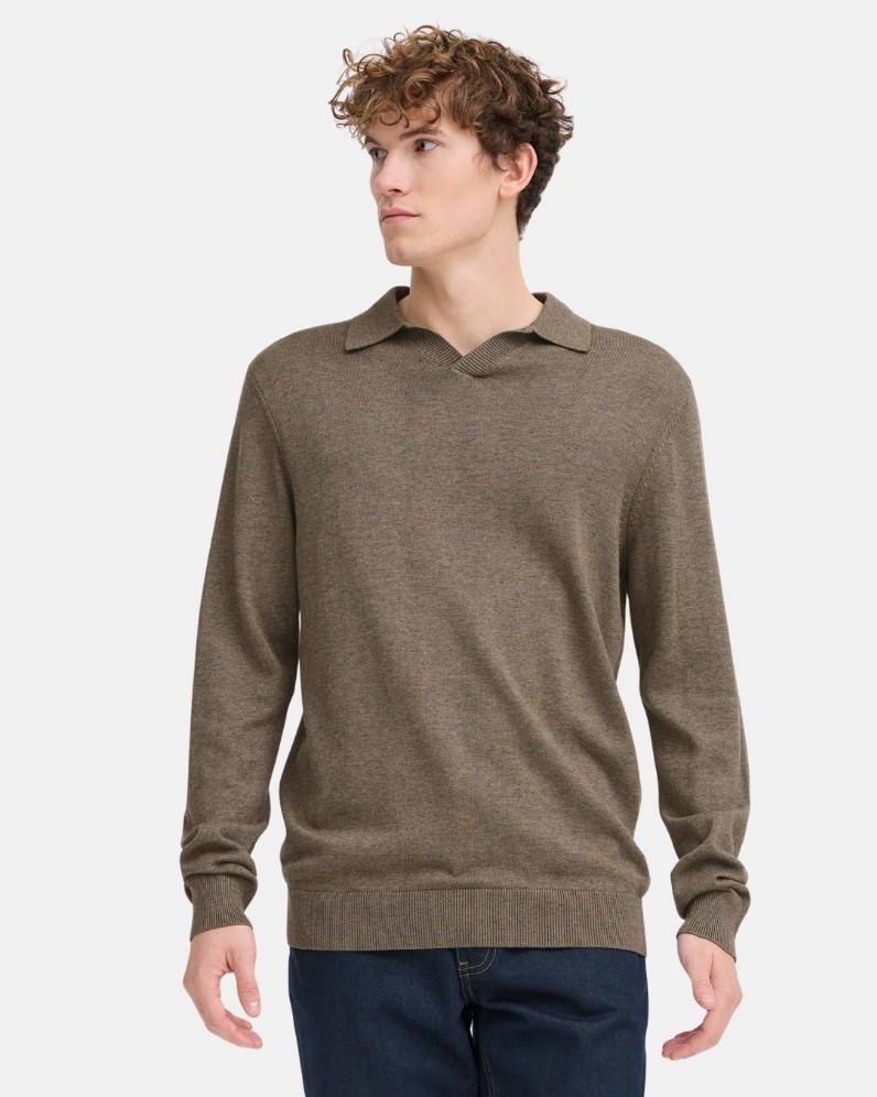 Bells LS Knit Polo Shiet thumbnail