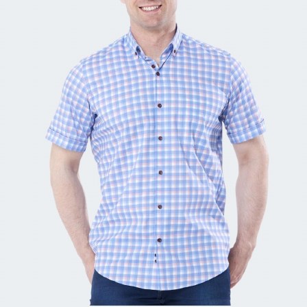 6th Sense SS Check Shirt
