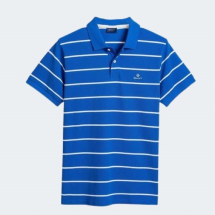 Gant Breton Stripe Rugger Polo