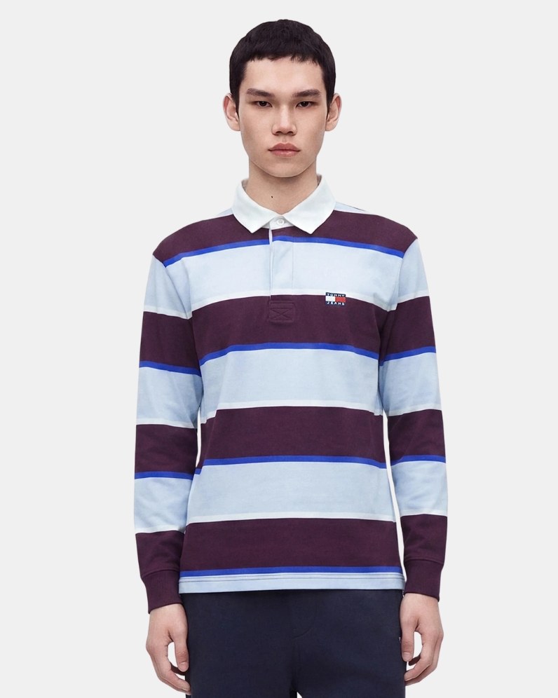 Badge Stripe Rugby Shirt thumbnail