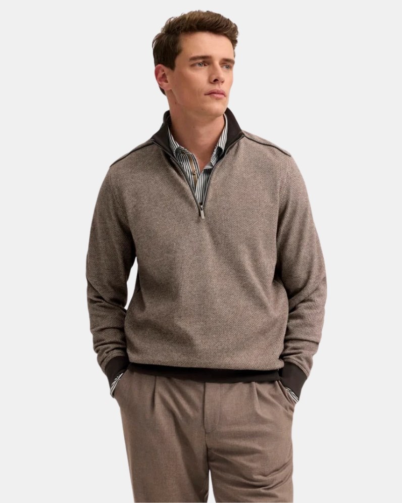 Texture Half Zip Jumper thumbnail