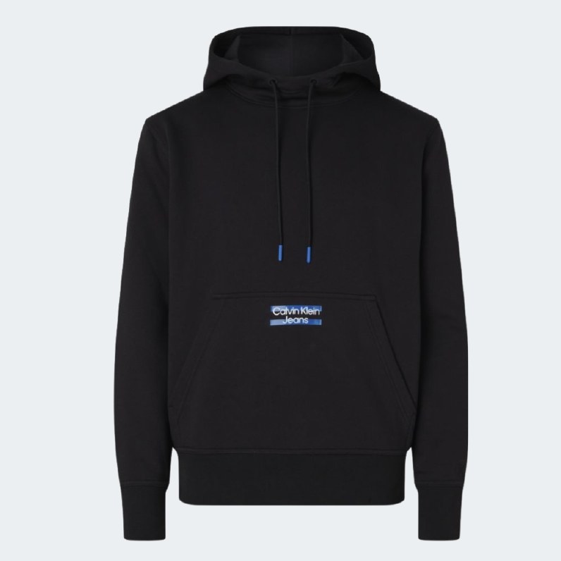 Calvin Klein Jeans Transparent Stripe Logo Hood