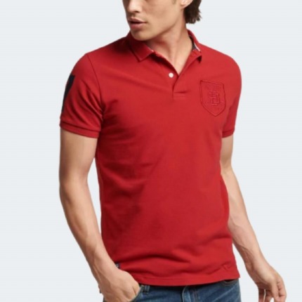 Superdry Superstate Logo Polo