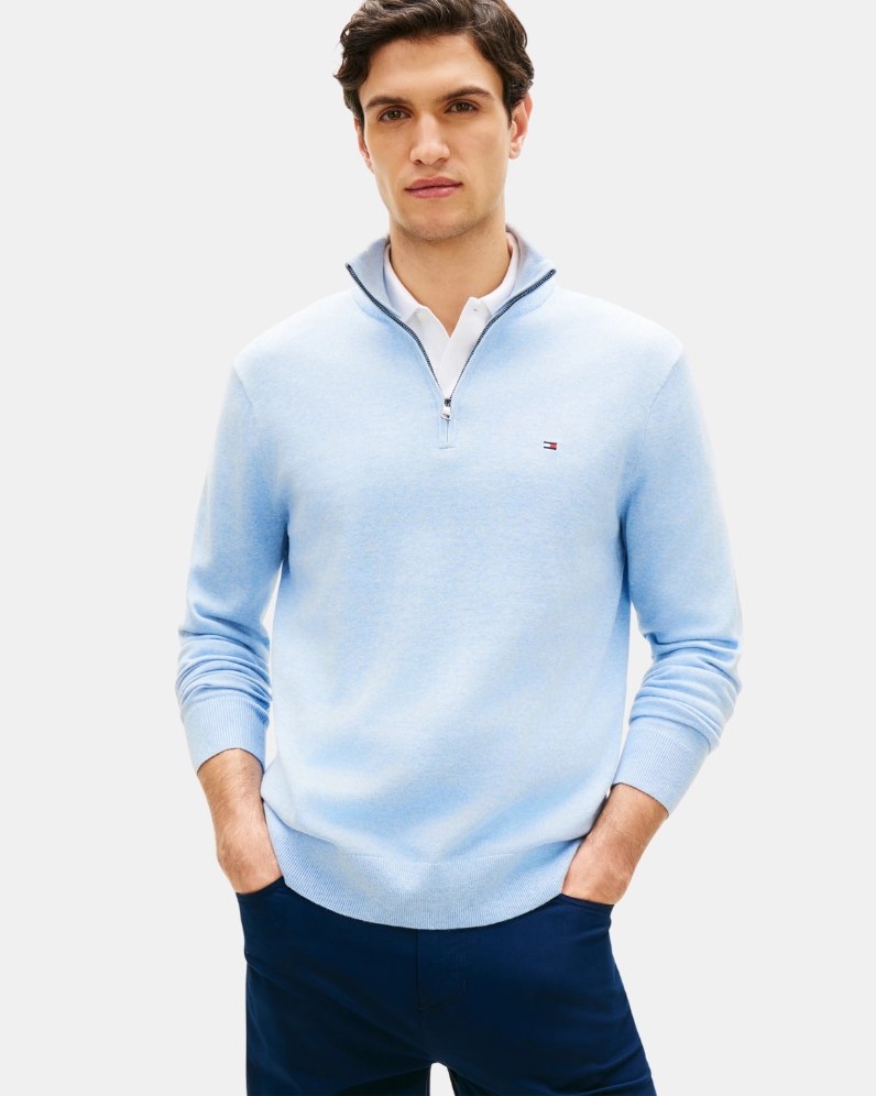 Essential Mock Knit Half Zip thumbnail