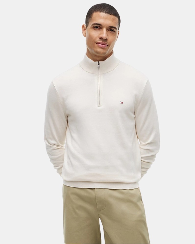 Essential Mock Knit Half Zip thumbnail