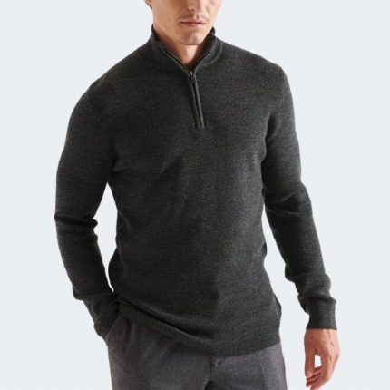 Superdry Studios Merino Henley Knit