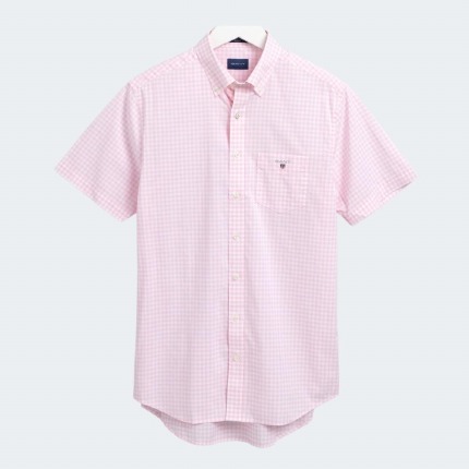 Gant Broadcloth Gingham SS Shirt