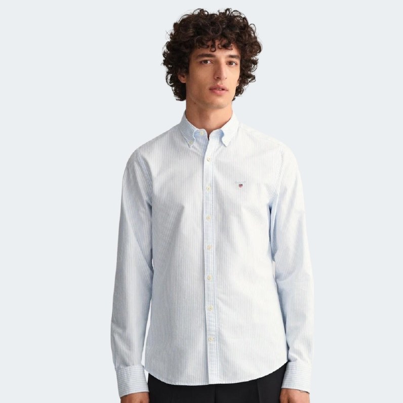 Gant Slim Banker Stripe Shirt thumbnail