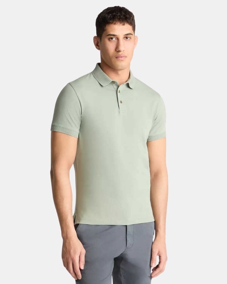 Tapered Cotton Stretch Polo thumbnail
