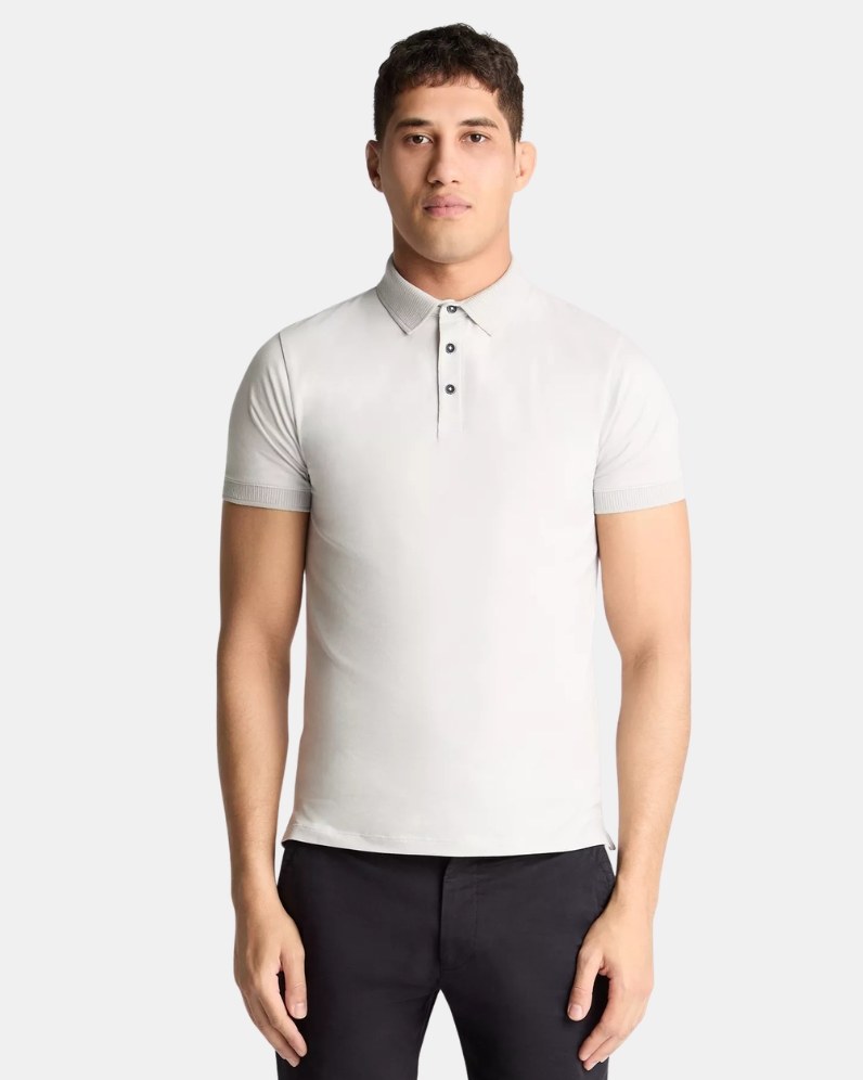 Tapered Cotton Stretch Polo thumbnail