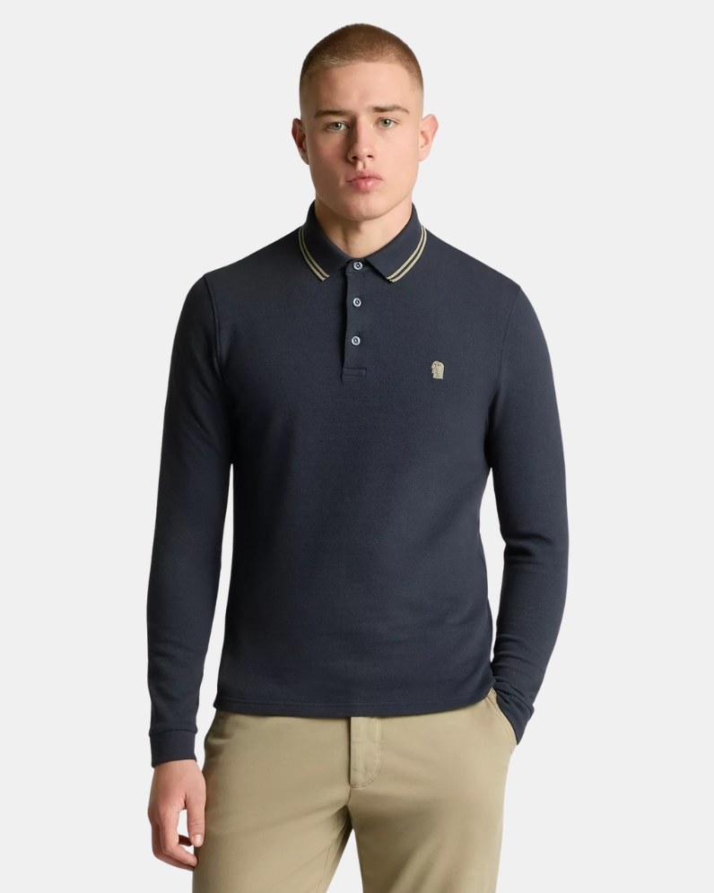 Contrast LS Polo thumbnail