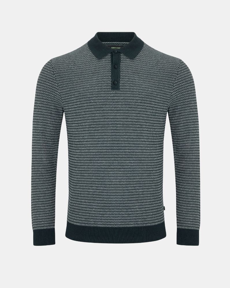 LS Texture Polo Shirt thumbnail