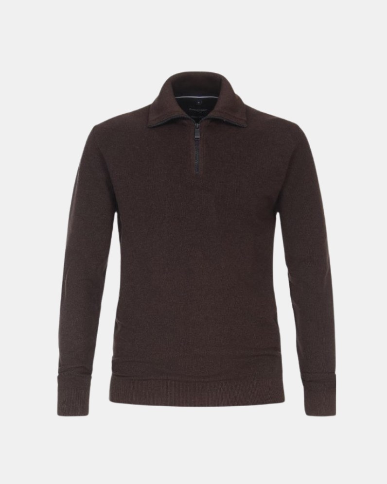 Casa Moda Half Zip Jumper